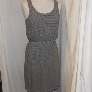 H&M Striped Skater Dress sz S
